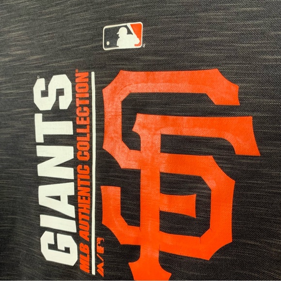 Authentic Majestic San Francisco Giants Graphic Hooded Sweatshirt - Picture 3 of 11